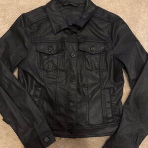 Faux Leather Jacket